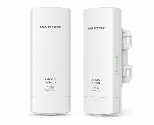 Antenas Hikvision Punto a Punto 2.4Ghz 300Mbps 1KM (DS-ANTENA P/P_1KMT)